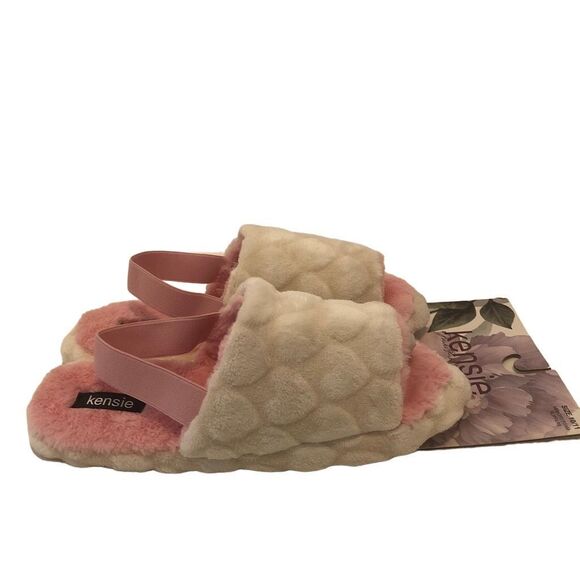 Kenzie Memory Foam Slippers Elastic Strap Slip On Size 10/11 NEW - Picture 5 of 9